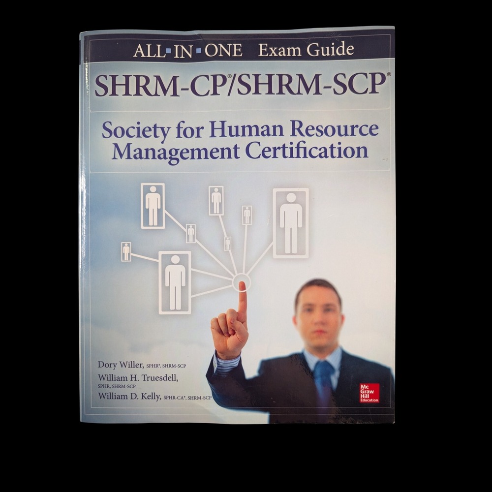 SHRM-CP SHRM-SCP Certification All-in-One Exam Guide McGraw Hill Book & CD